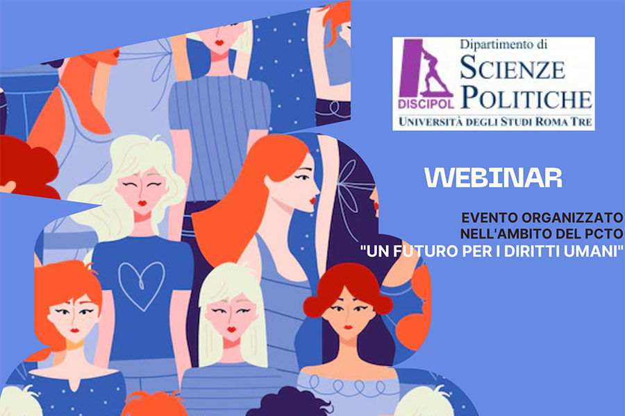 Webinar Giornata Internazionale della Donna - il PCTO 
