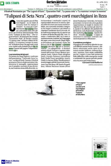Corriere Adriatico 1 Aprile