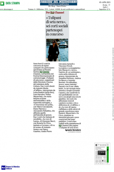 Corriere Del Mezzogiorno 3 Aprile