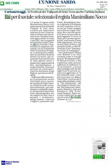 Unione Sarda 1 Aprile