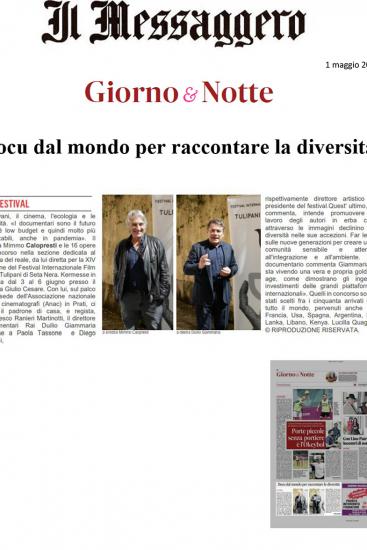 Il Messaggero 01 05 21