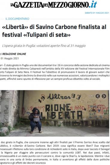 La Gazzetta Del Mezzogiorno 01 05 21 1
