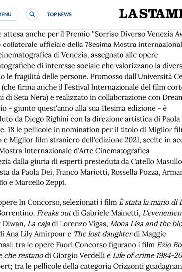La Stampa1 1settembre