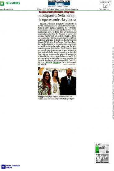 Corriere Della Sera Diario Romano 26 Marzo Copia