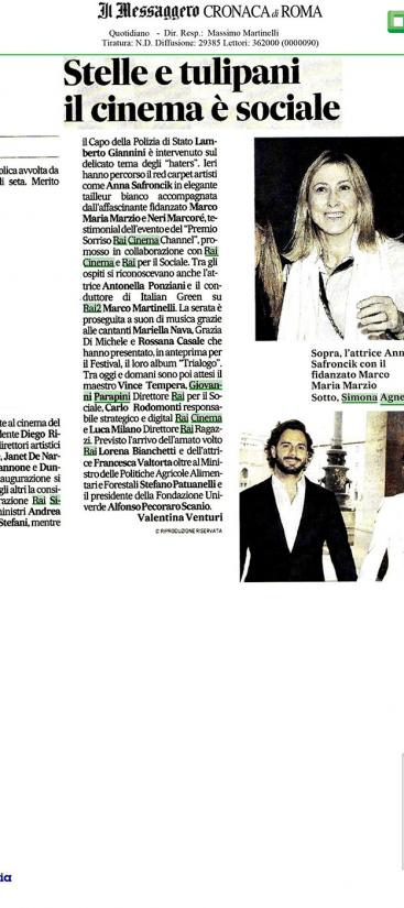 Il Messaggero 7 Maggio