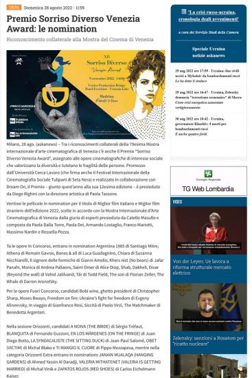 Fireshot Capture 480 Premio Sorriso Diverso Venezia Award Le Nomination Www.askanews.it