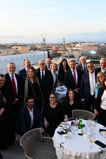 Foto Premiazioni sala + aperitivo Hotel 12 maggio 2024